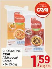 Crai - Crostatine Albicocca/ Cacao