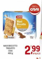 Crai - Maxi Biscotto Trigusto