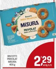 Misura - Biscotti Privolat