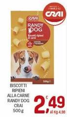 Crai - Biscotti Ripieni Alla Carne Randy Dog