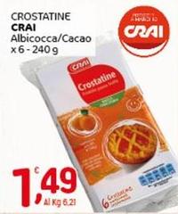 Crai - Crostatine Albicocca/Cacao