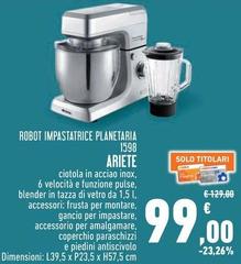 Ariete - Robot Impastatrice Planetaria 1598