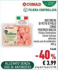 Conad - Bocconcini Di Petto Di Pollo Percorso Qualità