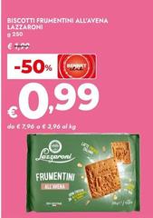 Lazzaroni - Biscotti Frumentini All'Avena