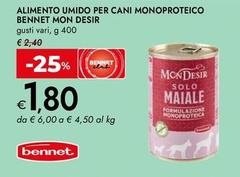 Bennet - Alimento Umido Per Cani Monoproteico