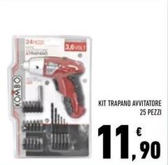Kombo - Kit Trapano Avvitatore