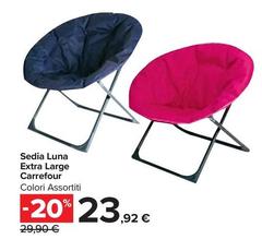 Selection carrefour - Sedia Luna Extra Large