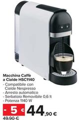 Candy - Macchina Caffè A Cialde HSC1140