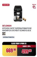 Kitchen Caffe' Superautomatiche Magnifica Evo Next Ecam310.60.b