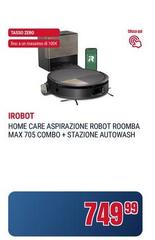 iRobot - Aspirazione Robot Roomba Max 705 Combo + Stazione Autowash