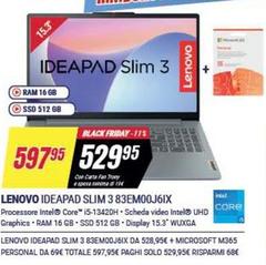 Lenovo - Ideapad Slim 3 83Em00J6ix