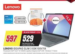 Lenovo - Ideapad Slim 3 83K100V71X