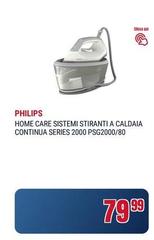 Philips - Home Care Sistema Stiranti A Caldaia Continua Series 2000 Psg2000/80