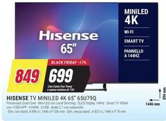 Hisense - Tv Miniled 4k 65
