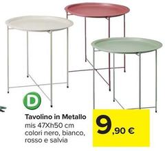 Tavolino In Metallo