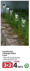 Energia - Lampioncino A  Solare A Led