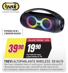 Trevi - Altoparlante Wireless XR 8A70
