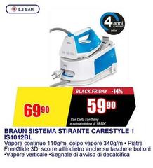 Braun - Sistema Stirante Carestyle 1 IS1012BL