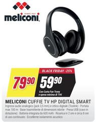 Meliconi - Cuffie Tv Hp Digital Smart