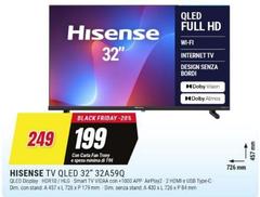 Hisense - Tv Qled 32