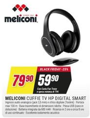 Meliconi - Cuffie Tv Hp Digital Smart