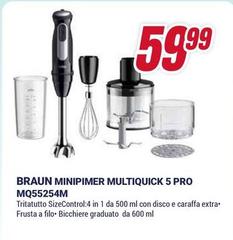 Braun - Minipimer Multiquick 5 Pro MQ55254M