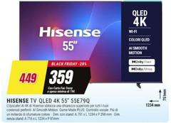 Hisense - Tv Qled 4k 55