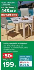 Tavolo Estensibile Med Rimini