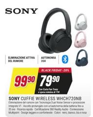 Sony - Cuffie Wireless WHCH720NB