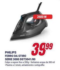 Philips - Ferro Da Stiro Serie 3000 DST3041/80
