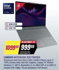 Lenovo - Notebook 83v70005ix