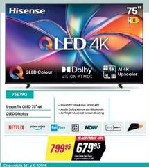 Hisense - Smart Tv Qled 75