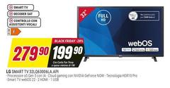LG - Smart Tv 32LQ6Q36LA.API