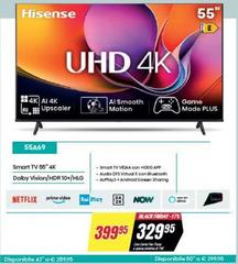 Hisense - Smart Tv 55