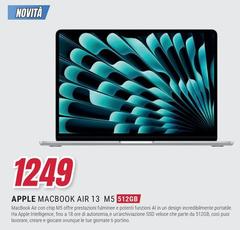 Apple - Macbook Air 13 M5 512gb