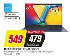 Asus - Notebook E1504GA-BQ834W