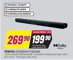 Yamaha - Soundbar ATSB300BL