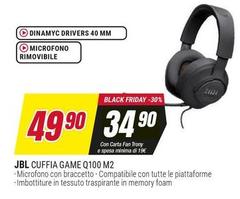 Jbl - Cuffia Game Q100 M2