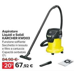 Kärcher - Aspiratore Liquidi E Solidi KWD03