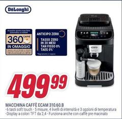 De Longhi - Macchina Caffè Ecam 310.60.B