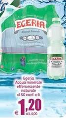 Egeria - Acqua Minerale Effervescente Naturale