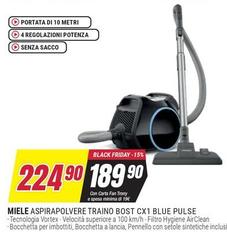 Miele - Aspirapolvere Traino CX 1 Blue Pulse