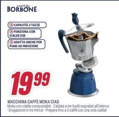 Caffe borbone - Macchina Caffè Moka Ciao