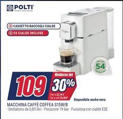 Polti - Macchina Caffè Coffeea S15W/B