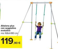 Altalana Plus Con Seggiolino Evolutivo