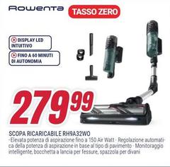 Rowenta - Scopa Ricaricabile RH9A32WO