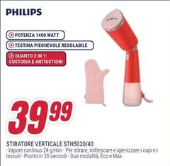 Philips - Stiratore Verticale STH5020/40