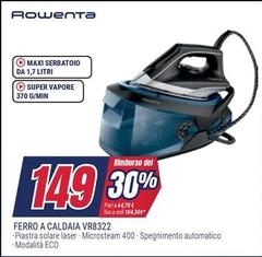 Rowenta - Ferro A Caldaia Vr8322