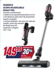 Rowenta - Scopa Ricaricabile RH6A71WO