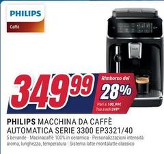 Philips - Macchina Da Caffè Automatica Serie 3300 EP3321/40